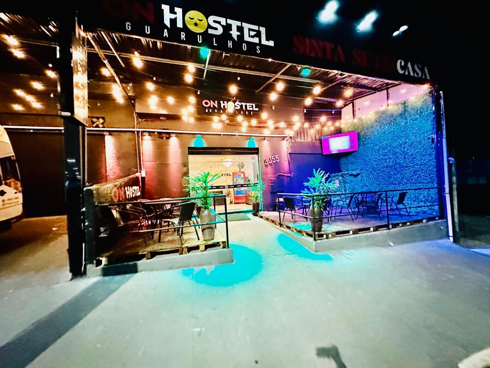 On Hostel II Gru Aeroporto Translado 24 Hs Guarulhos Exterior foto